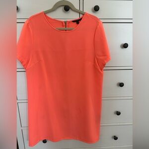 Nordstrom Felicity and Coco Bright Orange Short Sleeved Mini Dress. Size XL.